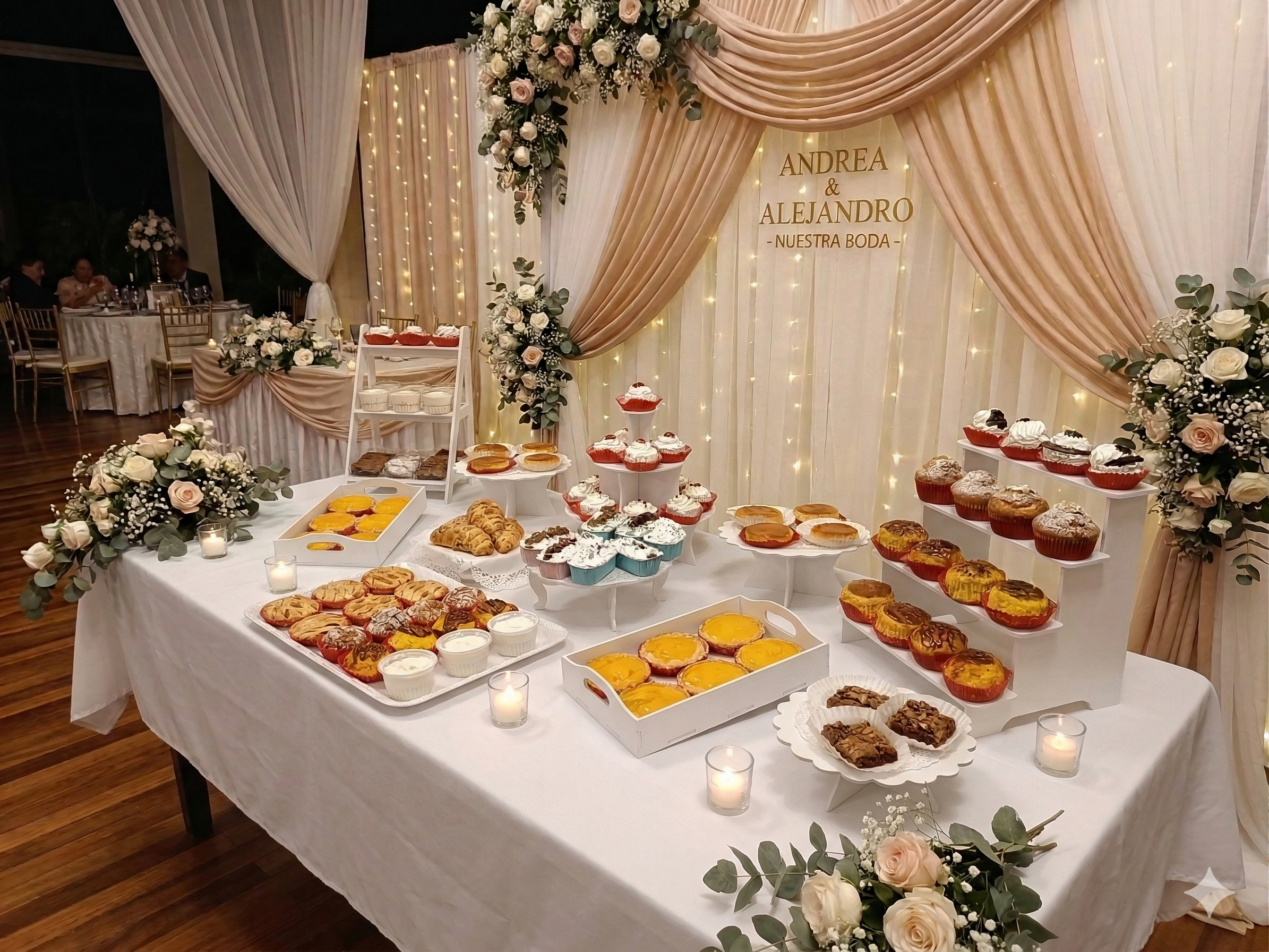 Mesa De Postres Panecitos de Mayu